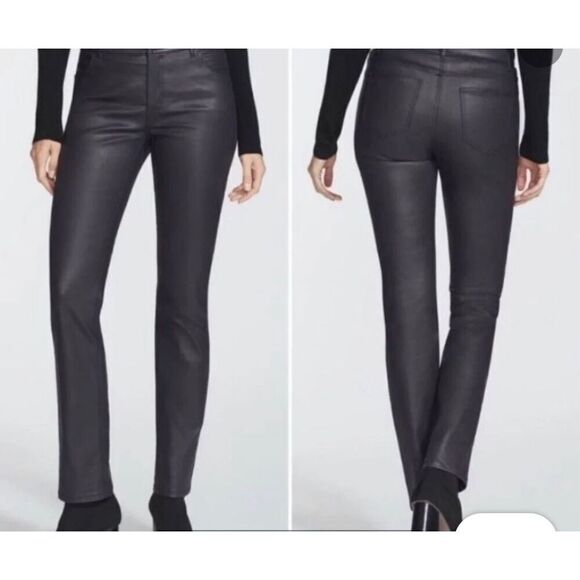 12 Thompson Faux Leather Pants - Picture 1 of 8